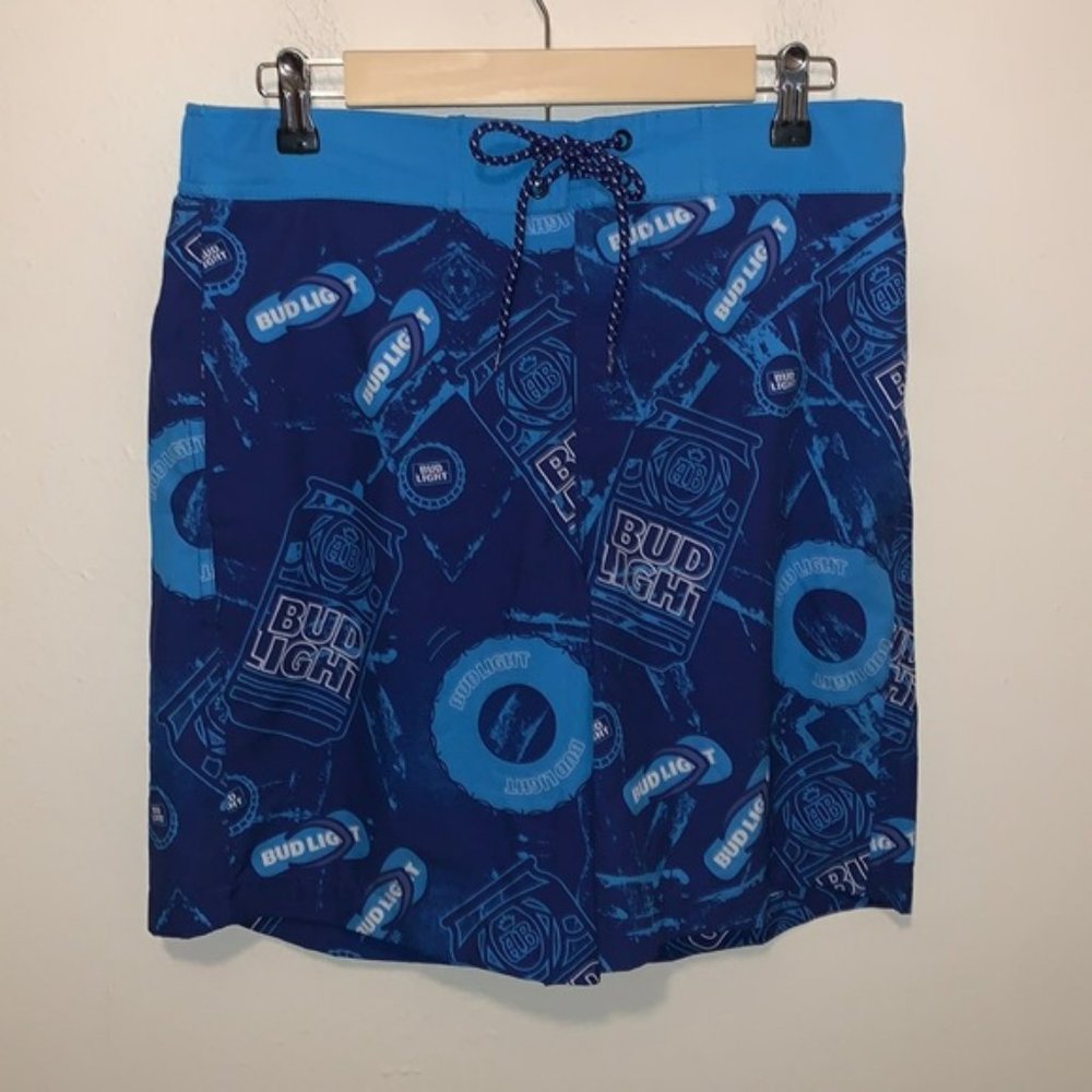 Budweiser Bud Light Swim Trunks/Board Shorts
